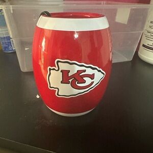 Scentsy Red and White Kansas City Chiefs Warmer